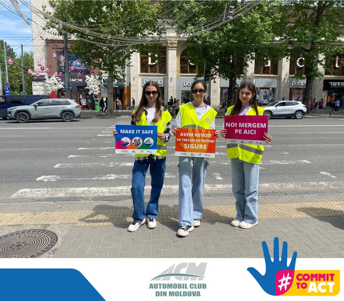 Pedestrians are among the most at-risk and overlooked road users on our streets.Yet, we are all pedestrians at some time in our daily journeys.
#CommitToAct #MakeItSafe #RoadSafetyWeek
@fia @FIARegionI @FIAFdn
@EASSTransport @RoadSafetyNGOs
@WHOMoldova @WHO
@UNICEFMoldova @UNICEF