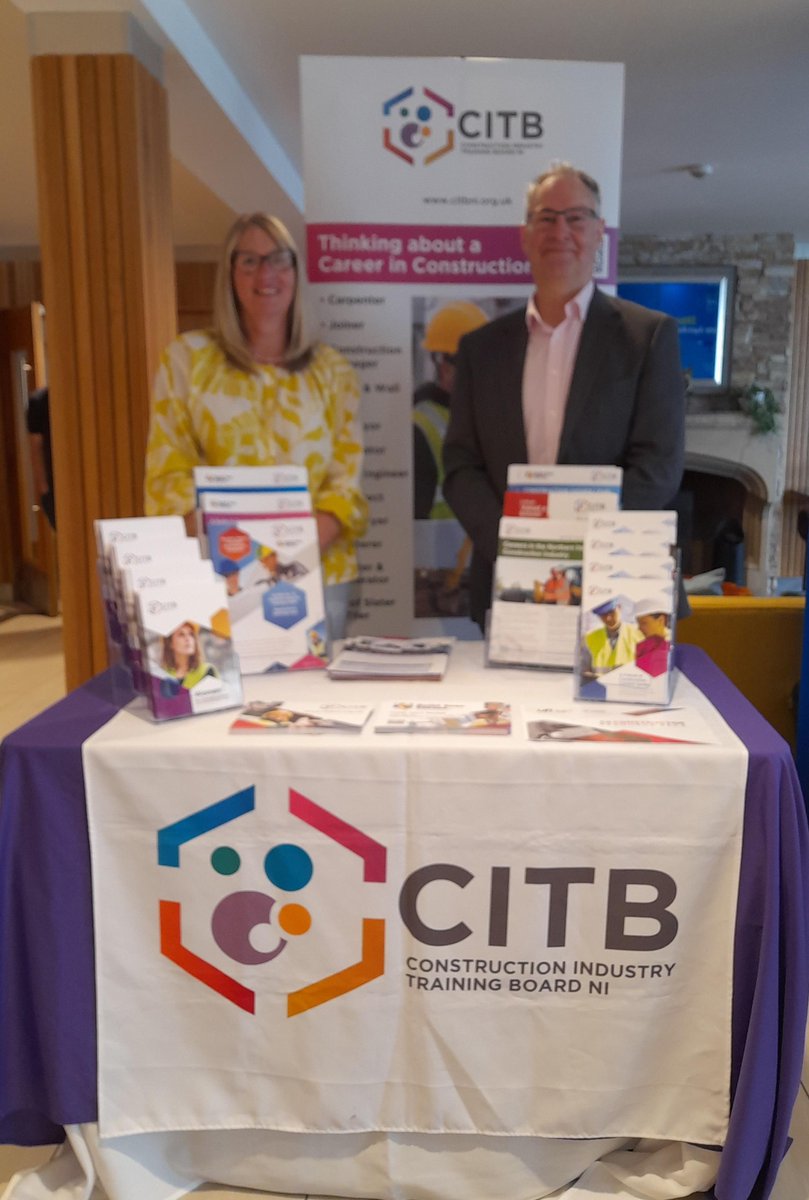 Also promoting careers in construction today @NISCA to careers teachers and colleges #BuildYourCareer