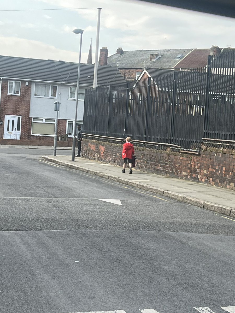 2nd day Jack walking to school. @AnfieldPrimary #anfieldwalks