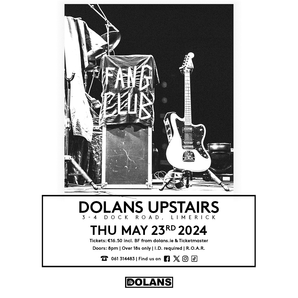 ***TOMORROW NIGHT AT DOLANS*** Fangclub Dolans Upstairs Thurs May 23rd Tickets here: dolans.yapsody.com/event/index/80…