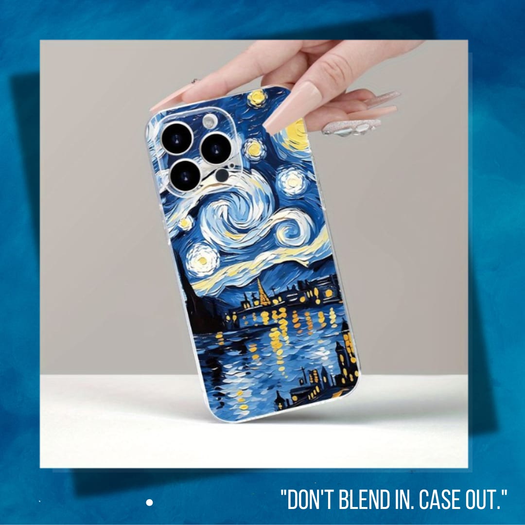 Timoz_Official's tweet photo. Timoz's abstract mobile back covers draw inspiration from Van Gogh's iconic Starry Night. Elevate your style with a stroke of creativity. #mobilebackcover #backcover #mobilecovers #gogh #starrynight #starry https://t.co/ZQVoBpC4d3