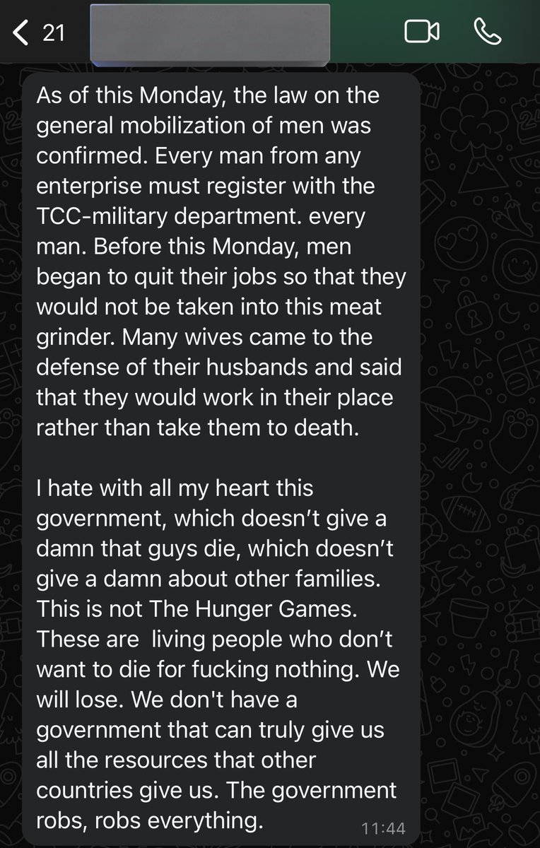 Americans love supporting Ukraine’s war.

These are the feelings of an actual Ukranian woman I know.

They don’t want you to send them money so their husbands and brothers can get killed.

Who are you to support this shit from your comfortable home on the other side of the world?