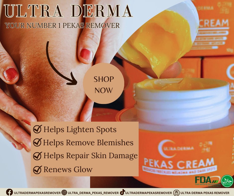 🧡🧡Ultra Derma🧡🧡
🧡🧡Pekas Cream 🧡🧡
#ultradermapekastoner
#ultradermatrio
#ultradermaduo
#ultradermatomatokojicsoap
#ultradermapekascreamremover
#ultradermapekascream
#FDAapprovedProduct
#dermatologisttested
#Skincare
#Beauty
#SkinCareRoutine
#HealthySkin
#GlowingSkin