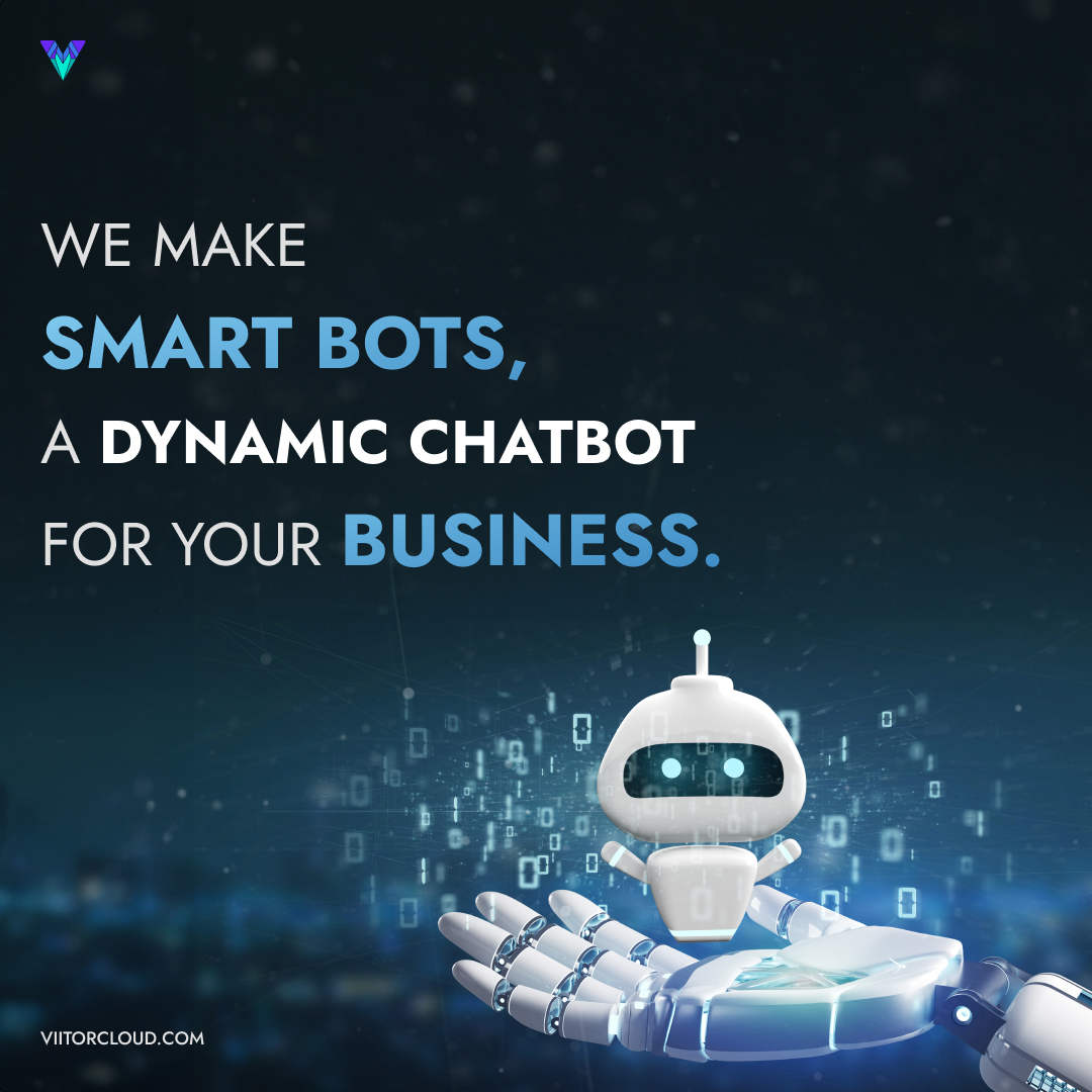 ViitorCloud's tweet image. Make your business a part of the revolution with smart bots! Elevate the customer experience with our dynamic chatbot.
Try it now and transform your business!
#SmartBots #ChatbotSolutions #BusinessRevolution #ViitorCloud