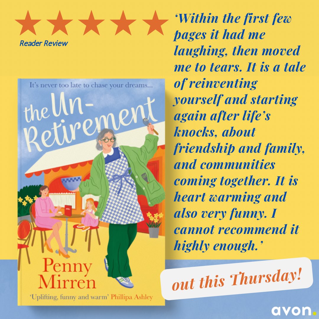 Two days to go! Huge thanks to all the readers who have given early reviews, like this one… ⬇️
Order your ebook now whilst it still only 99p tinyurl.com/47h39ab8

@RNAtweets #TuesNews #readercommunity