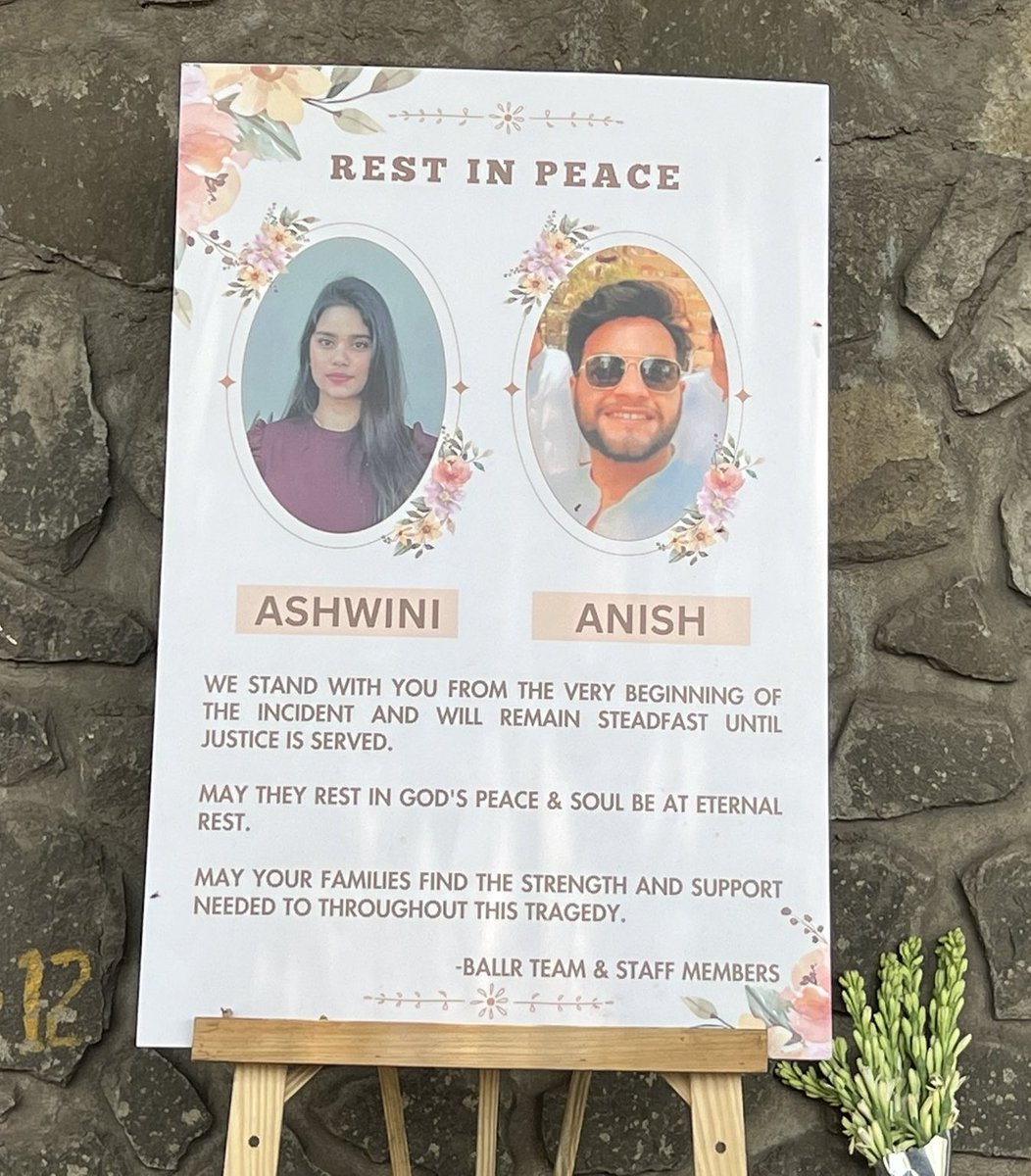 This is Aswini and Anish, two IT professionals who were returning home in Pune on May 19 when an unregistered Porsche, driving at 150 km/h in Kalyani Nagar, hit them. One of them died on the spot, and the other died during medical treatment. The driver of the car was a