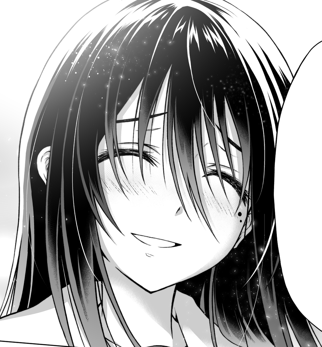 編集さんに今後の展開を説明する時に、マリみてでいうと今ここですって説明した際に、「自分『マリアさまがみてる』観たことないんですよね。観た方がいいですか?」って言われた時に「別に大丈夫です」って言った際の笑顔がこちら。 