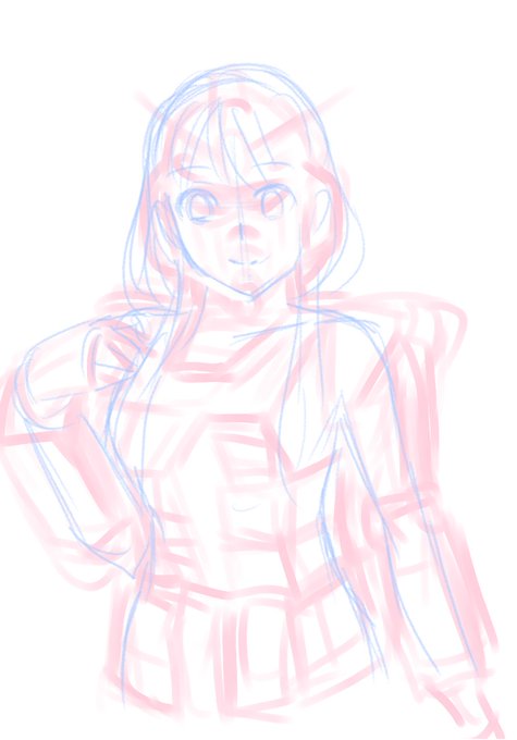 実践編。
結構前に描いたものなので律儀にガンダムを描いています。 