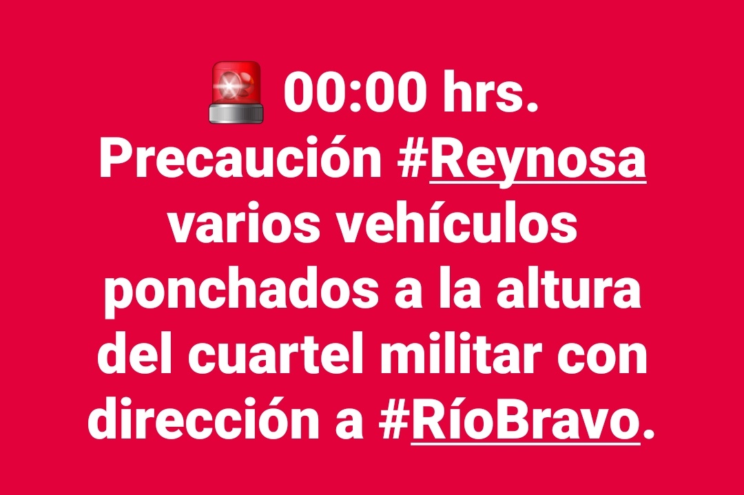 NotiNoreste's tweet photo. Precaución #Reynosafollow https://t.co/irPloHqFDH
