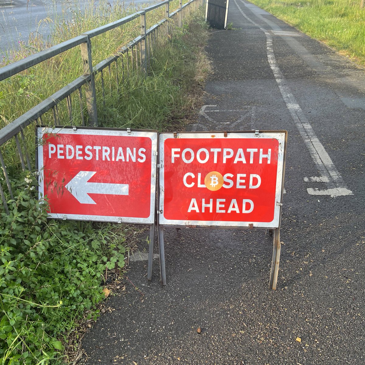 JosiasCarbon's tweet image. Today, May 21st, is world stickers day. Pass it on.

‘There are lots of signs in life, some that you may not like…’ - @TheRealKano on #Bitcoin, probably…

p.s. ₿itcoin is never closed 🤔🤷🏾‍♂️😉