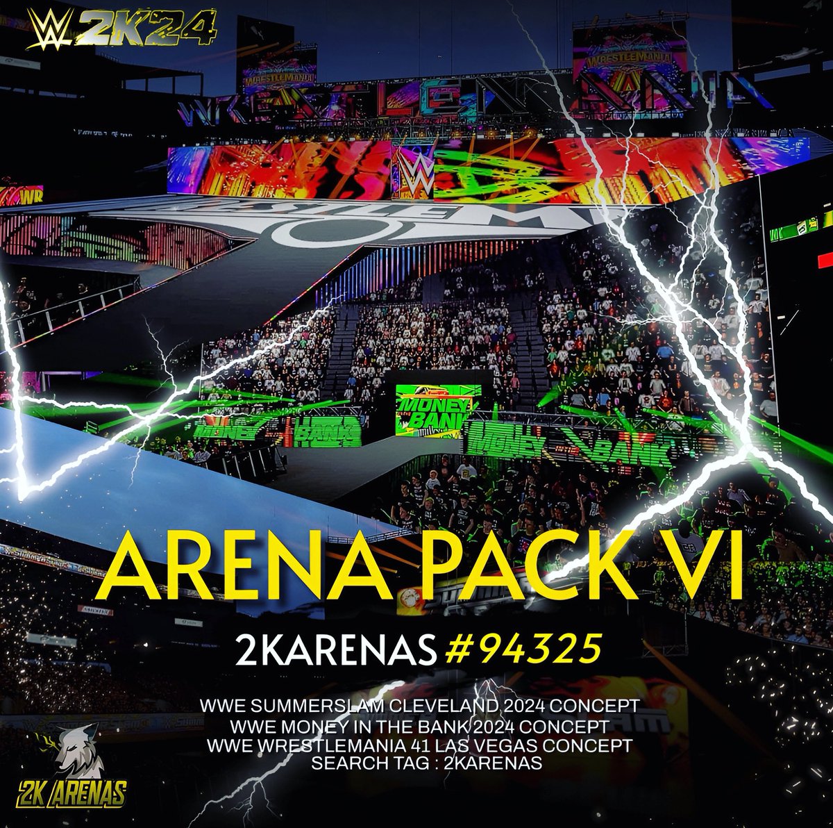 NEW! UPLOAD TO #WWE2K24 COMMUNITY CREATIONS!

● WWE SUMMERSLAM CLEVELAND 2024 CONCEPT IS NOW LIVE ! 🔥

● WWE MONEY IN THE BANK TORONTO 2024 CONCEPT IS NOW LIVE ! 🔥

● WRESTLEMANIA 41 LAS VEGAS IS NOW LIVE !  🔥

#WWE2K24  #WWERaw  #WWE #WWE2K24CREATIONS