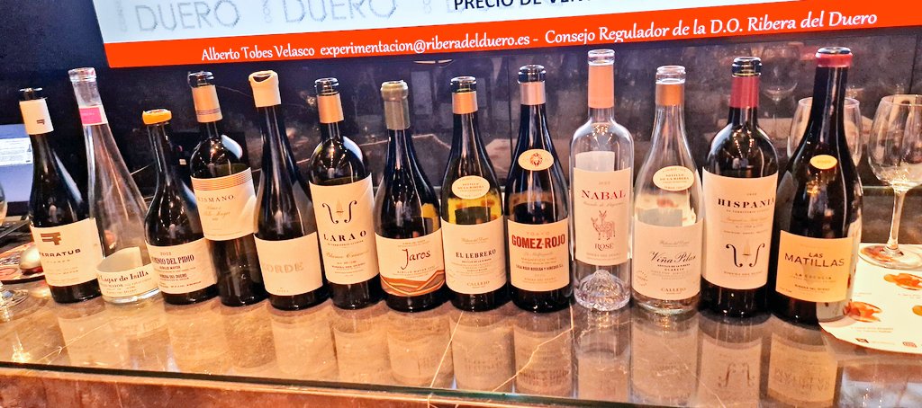 Alberto Tobes, Director de Experimentación <a href="/DORibera/">Ribera Del Duero</a>, nos ha hecho una didáctica cata de 9 vinos blancos con  Albillo Mayor, y dos rosados y tintos de gran nivel, en <a href="/Verema/">Verema</a>.