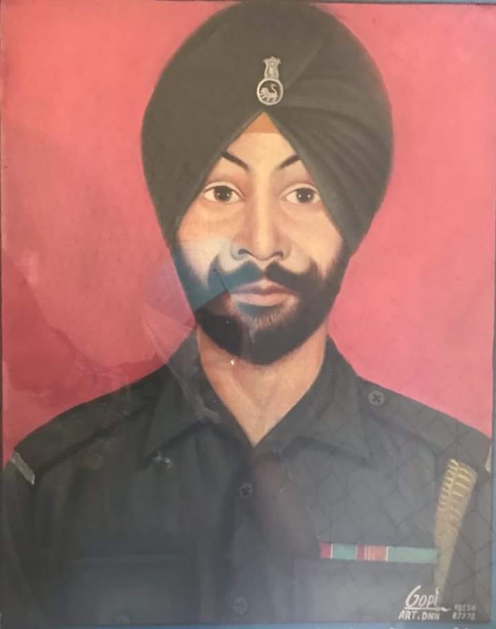 Homage to SEPOY MAJOR SINGH SENA MEDAL 8 SIKH on his #BalidanDiwas today. Days before leaving for Drass, he visited home to see his ailing grandmother. As he reached she passed away, he didn't attended her funeral left for battlefield & immortalized fighting pakis in #KargilWar