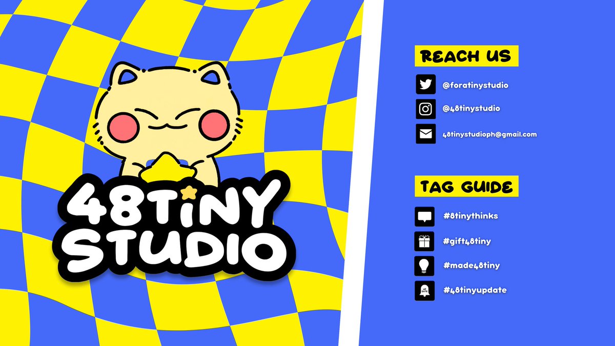 foratinystudio's tweet photo. Welcome to
48TINY STUDIO .α
βΈ giveaway: #gift48tiny
βΈ updates: #48tinyupdate
βΈ feedbacks: #8tinythinks
βΈ production: #made48tiny https://t.co/on2ov59VG4