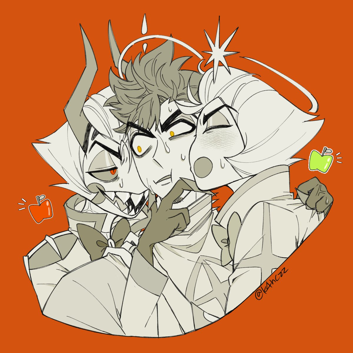 🍎🎸🍏 #hazbinhotel #adamsapple