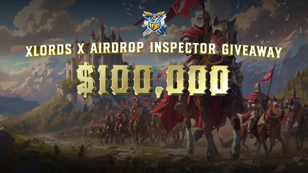 New airdrop: XLords Total Reward: $100,000 worth in-Game Rewards Rate: ⭐️⭐️⭐️⭐️ Winners: 2,000 Random & Top 100 Distribution: within a week after airdrop ends Airdrop Link: gleam.io/SuiZ8/xlords-e… #Airdrop #Airdrops #Airdropinspector #XLords #Play2Earn #InGameRewards