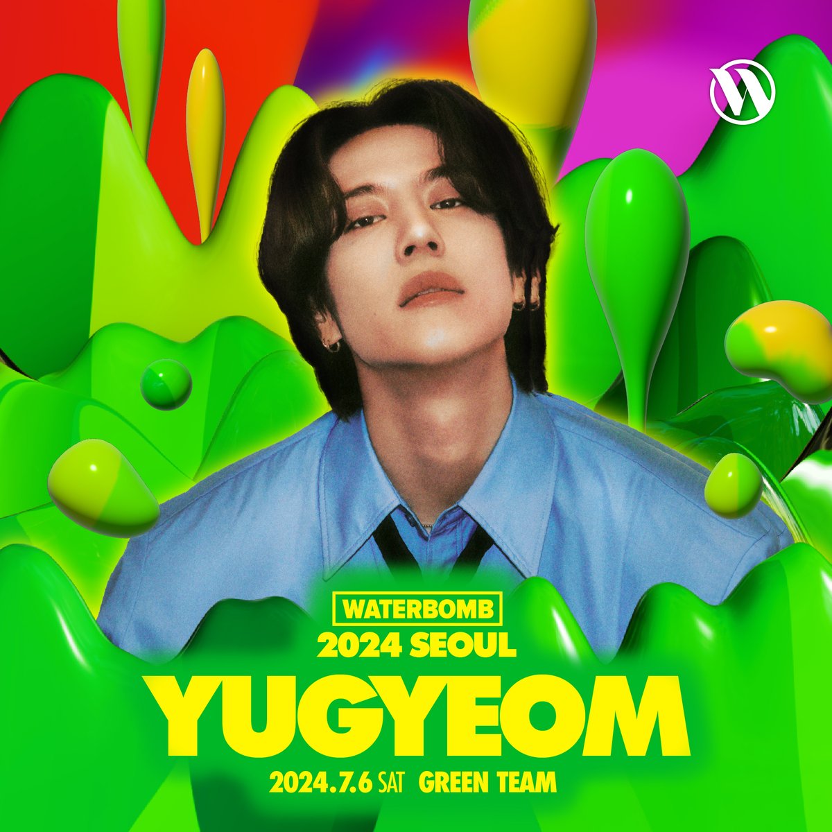 [유겸 (YUGYEOM)] ㅤ WATERBOMB SEOUL 2024 ㅤ *일자: 2024년 7월 5일(금) ~ 7일(일) *장소: 킨텍스 야외 글로벌 스테이지 (킨텍스 제2전시장) ㅤ DAY 2 (7/6 SAT) - 유겸 (YUGYEOM) ㅤ @yugyeom #유겸 #YUGYEOM #WATERBOMB #WATERBOMB2024 #AOMG