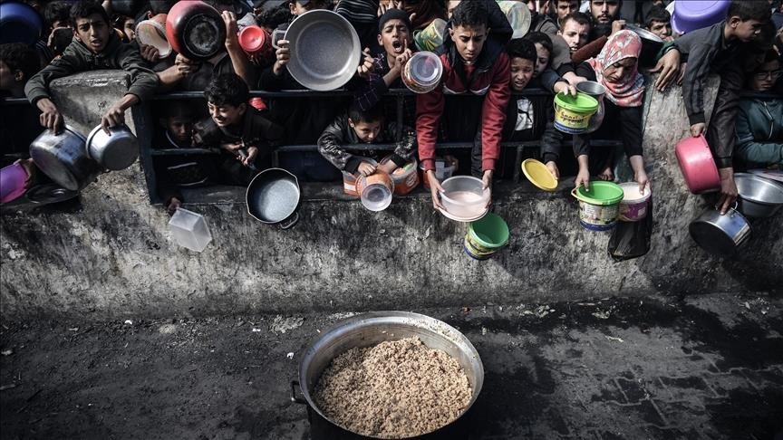 OCHA: 1.1 million people face catastrophic levels of hunger and Gaza remains on the brink of famine.