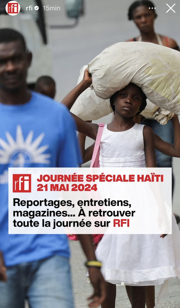 🚨 Journée Spéciale consacrée à la situation en #Haiti alors que les premiers hommes de la #MMAS emmenée par le #Kenya seraient attendus dans les prochains jours. Témoignages, reportages, analyses, magazines, rdv toute la journée sur @RFI ⬇️