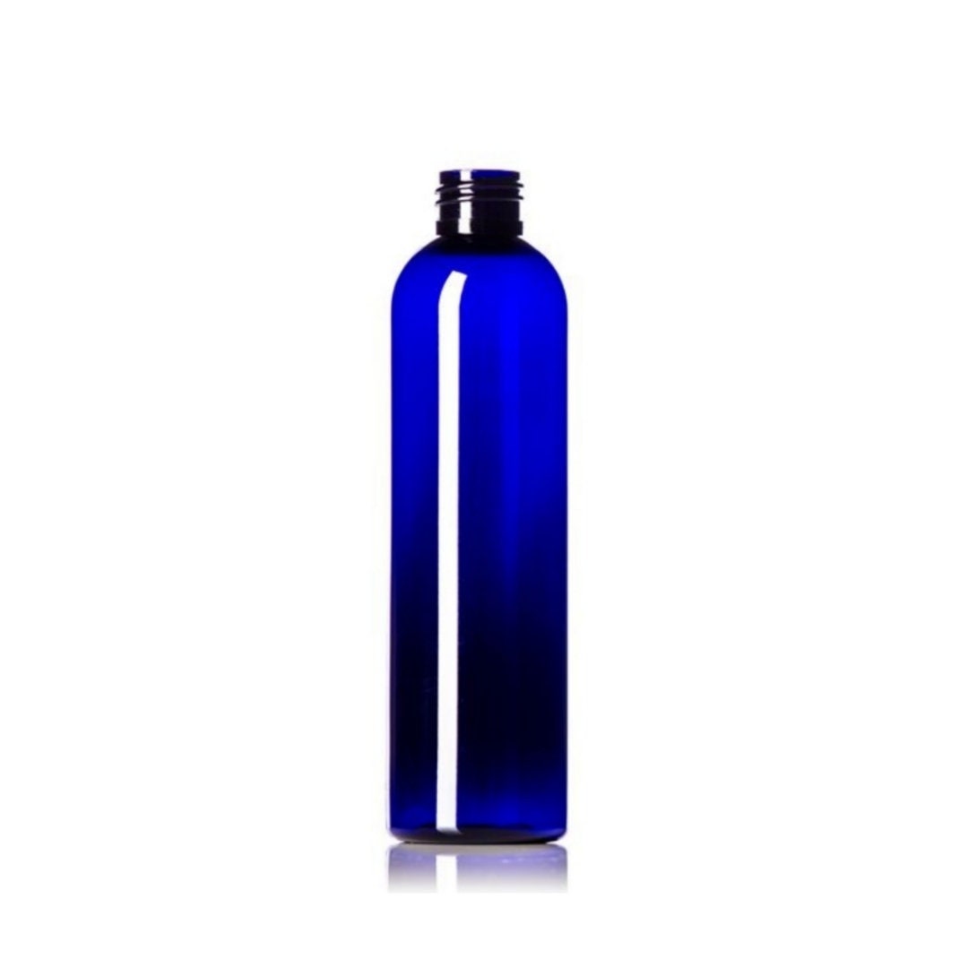 8oz Blue Cosmo PET Plastic Bottles - Set of 25 - BULK25 tuppu.net/4a3ea1 #explorepage #handmade #skincare #etsyseller #bottles #beautysupply #cosmetics #blackownedbusiness #trending #SupplyStore