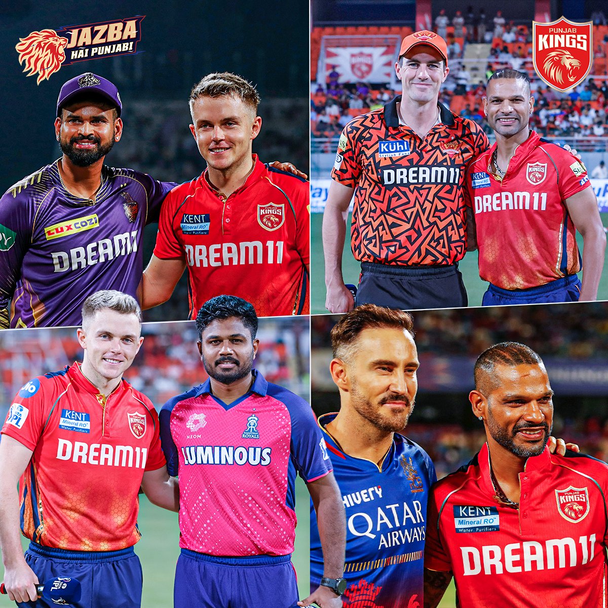 𝟐 𝙢𝙤𝙣𝙩𝙝𝙨. 𝟕𝟎 𝙜𝙖𝙢𝙚𝙨. 𝟒 𝙩𝙚𝙖𝙢𝙨. 👊 All the best to the sides for the #TATAIPL2024 playoffs! 🤝 May the best team lift the 🏆. #SaddaPunjab #PunjabKings #JazbaHaiPunjabi