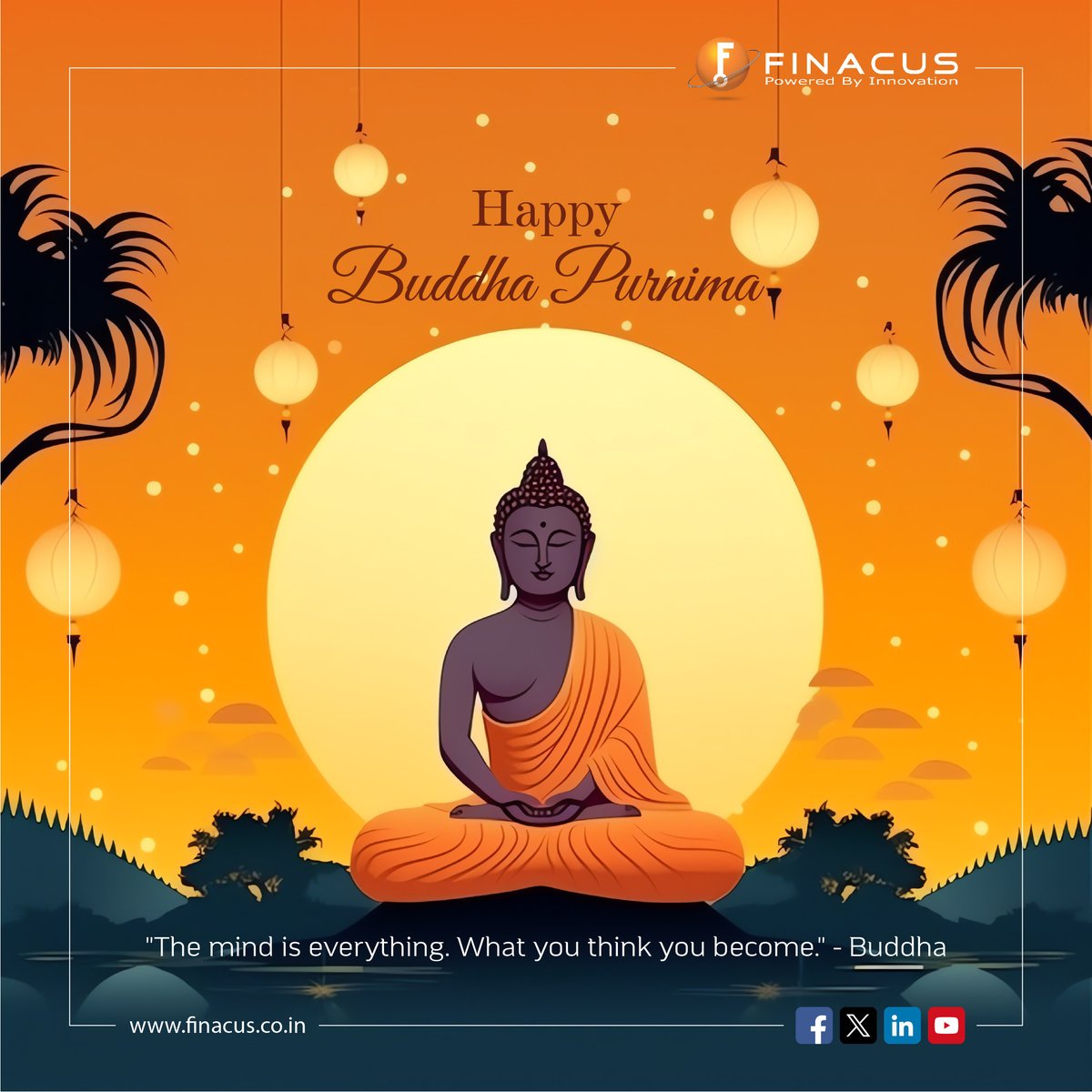FinacusTech's tweet image. Wishing everyone a peaceful and enlightening Buddha Purnima from all of us at @FinacusTech!🌟

May the teachings of Buddha guide you to peace and wisdom.🌸

#BuddhaPurnima #BuddhasTeachings #BuddhaBirthday #India #Fintech #Finacus #FinacusSolutions