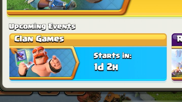 🏆 ClanGames in 1 Day 🏆

⏳ Are You Ready ? ⏳

🎮 Event - Clash of Clans 🎮
#ClashWithHaaland #ClashOn #Mobile