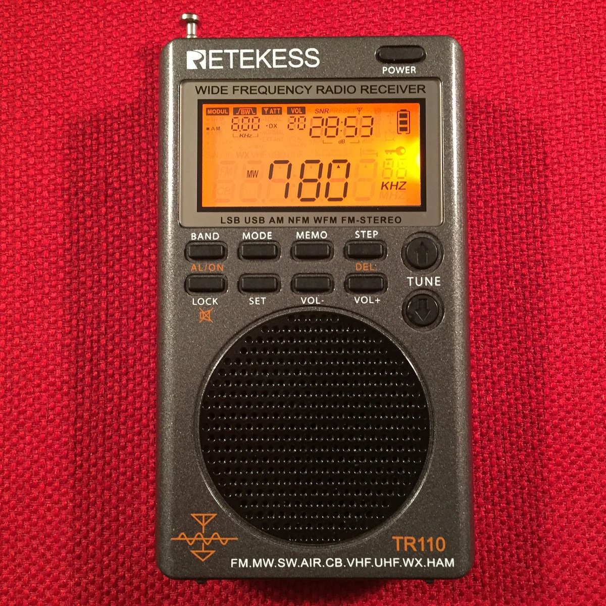 todderbert's tweet photo. Old Time Radio on 780AM WBBM "When Radio Was" on the Retekess TR-110 SSB Shortwave Radio.
(paid link) As an Amazon Associate I earn from qualifying purchases.
The Pocket Wonder, at Amazon USA: https://t.co/ngJS5yENSH
My Review: https://t.co/dyNBmv30aL
#retekess #tr110 #shortwave https://t.co/icESPOTA3b