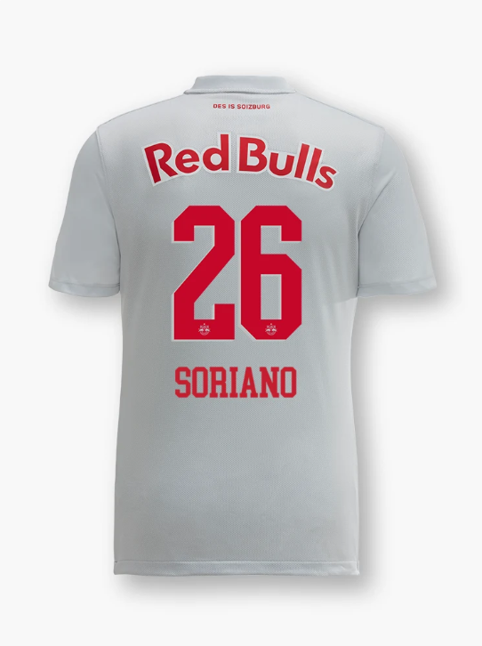 RagingBullsSbg's tweet photo. Danke für eure Unterstützung! Der FC RB Salzburg hat euren Wunsch erfüllt und die Nummer 17 unseres Fussballgotts Andreas Ulmer gesperrt! Sie ist nun die zweite Nummer neben der 26 unseres "el captian" Jonatan Soriano, die nicht mehr vergeben wird! #AU17 #JS26 - #Legenden https://t.co/8VHZJH4acM