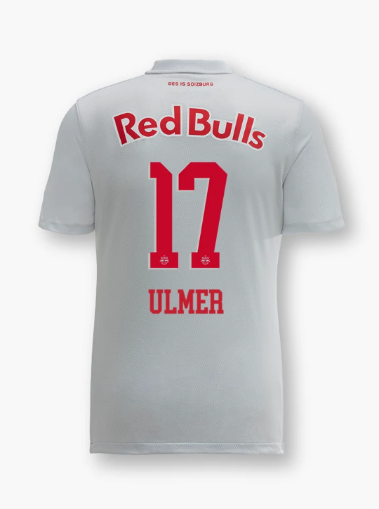 RagingBullsSbg's tweet photo. Danke für eure Unterstützung! Der FC RB Salzburg hat euren Wunsch erfüllt und die Nummer 17 unseres Fussballgotts Andreas Ulmer gesperrt! Sie ist nun die zweite Nummer neben der 26 unseres "el captian" Jonatan Soriano, die nicht mehr vergeben wird! #AU17 #JS26 - #Legenden https://t.co/8VHZJH4acM