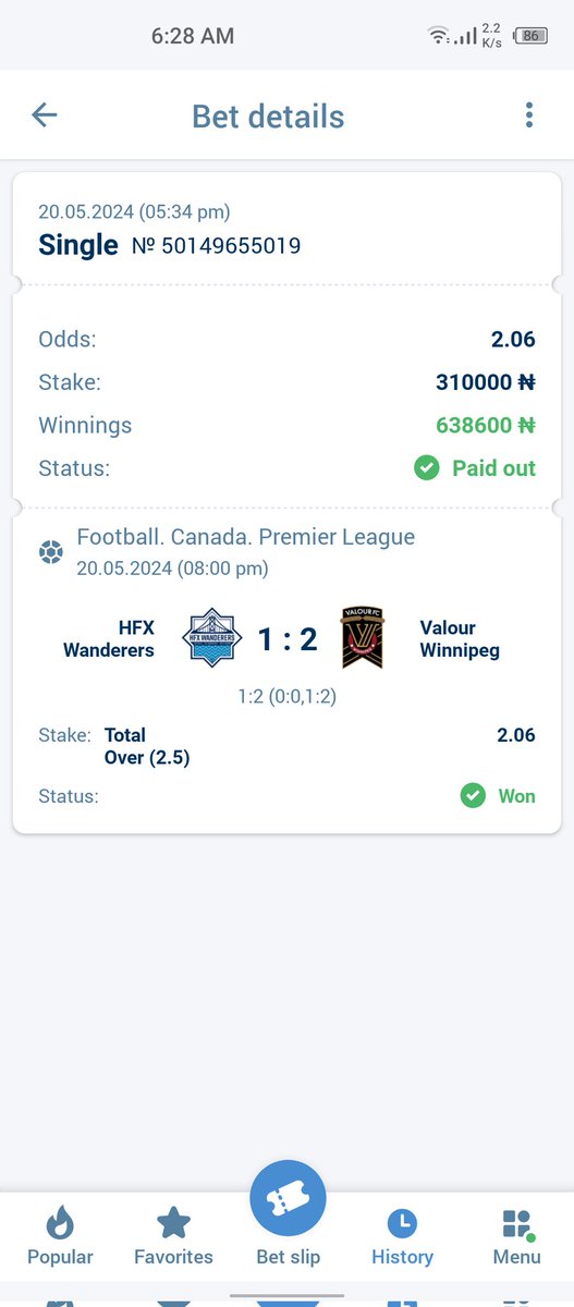 310,000 Naira to 638,000 Naira Bagged ✅ 190,000 Naira to 435,000 Naira Bagged ✅ EVENING SPECIALz TICKET 🎟️✅ BETs OF THE DAY TICKET 🎟️✅ 2/2 Tickets 🎟️ WON ✅ 2.29 ODDs ✅ 2.06 ODDs ✅