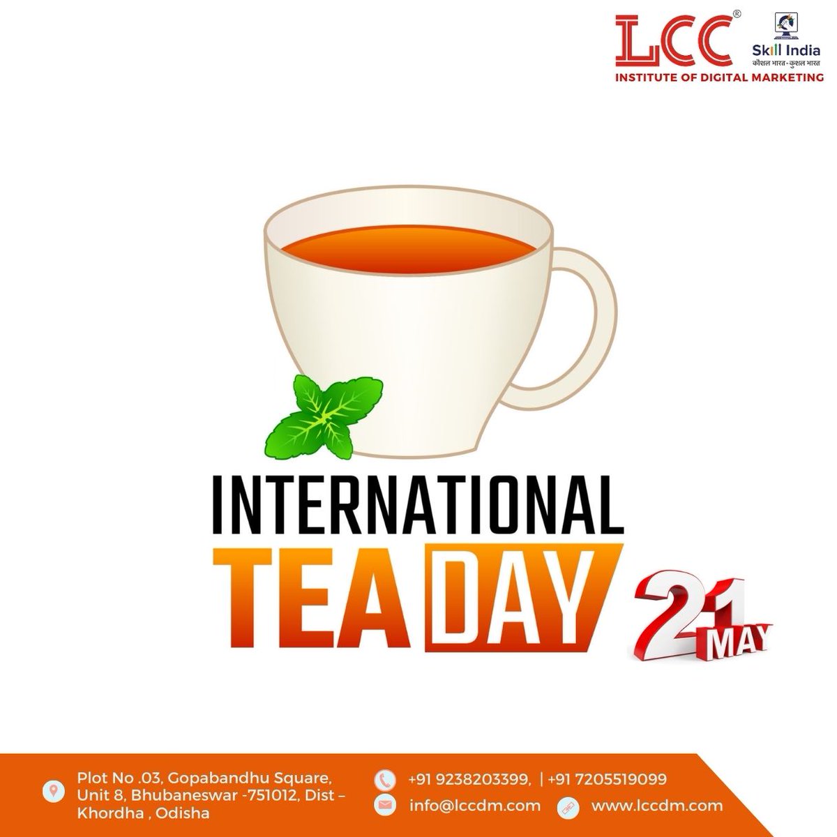 lccidm_'s tweet photo. 🍵🌍 Happy International Tea Day! 🌍🍵

#chai #chailover #doodhpatti #karakchai #internationalteaday #tea #teatime #GlobalCelebration #enjoytea #LCCDigitalMarketing https://t.co/s7Q8u780Cb