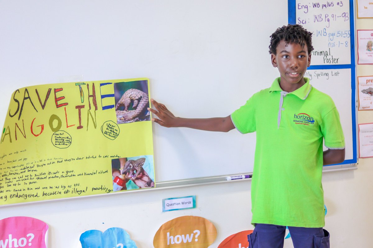 horizon_uganda's tweet photo. In literacy, our year 4 students have been reading a fictional book about a girl who is trying to save the world from climate change. She looks at endangered animals and how climate change is harming them. 

[THREAD]

#ChooseHorizon | #HorizonProjects https://t.co/6iF5MN2HuR