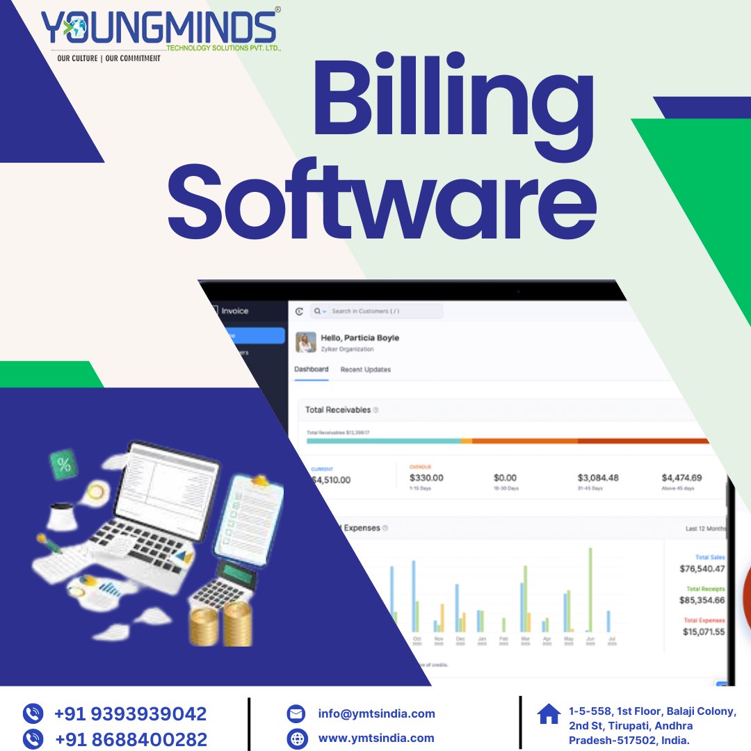 🌟 Simplify your business with the best billing software in India! 🌟

📈 Effortless invoicing
💸 Quick payments
📊 Detailed reports
📱 Mobile-friendly

#BillingSoftware #BusinessGrowth #IndiaBusiness #SmallBusinessSolutions 
#MadeInIndia #BusinessTools #ymtsindia