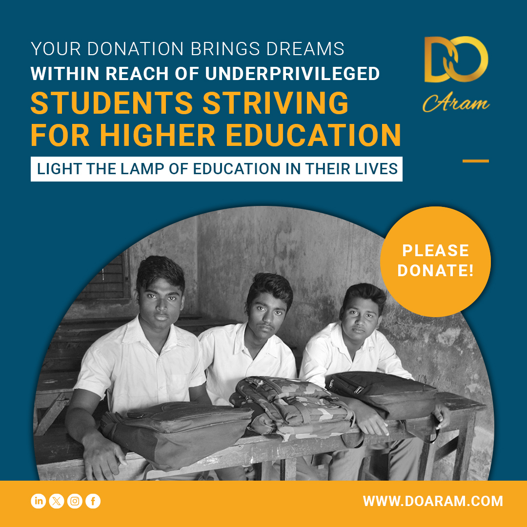 DoAramofficial's tweet photo. Join us in lighting the lamp of education. Your donation makes dreams come true.

Donate now : https://t.co/BNJo5OBYES

#Doaram #letsdoaram #ngoplatform #CSR #CSRfund #csrfundraiser #NGOs #ngosofindia #ngosupport #ngo #donate #donatenow #ScholarshipFund #CollegeScholarship https://t.co/Y33iiHbxLU
