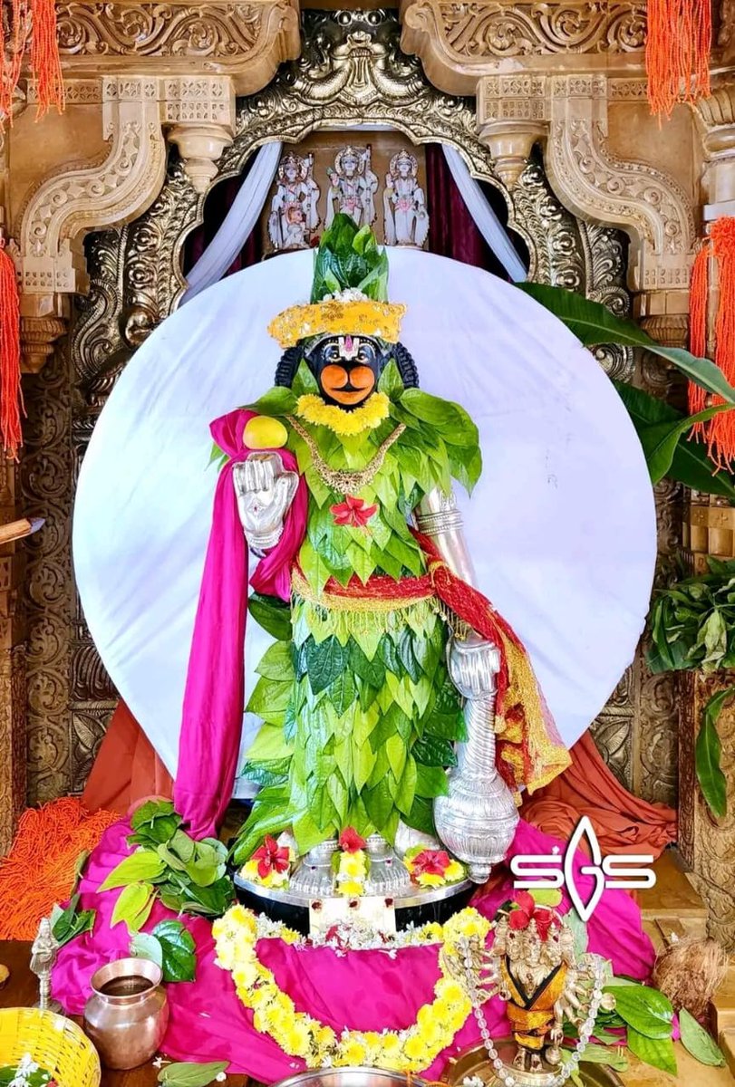 🙏🏻🌸आज के दिव्य श्रृंगार दर्शन श्री कार्यसिद्धि हनुमान जी के सच्चिदानंद आश्रम मैसूर से🌸🙏🏻 दिनांक 21/5/2024