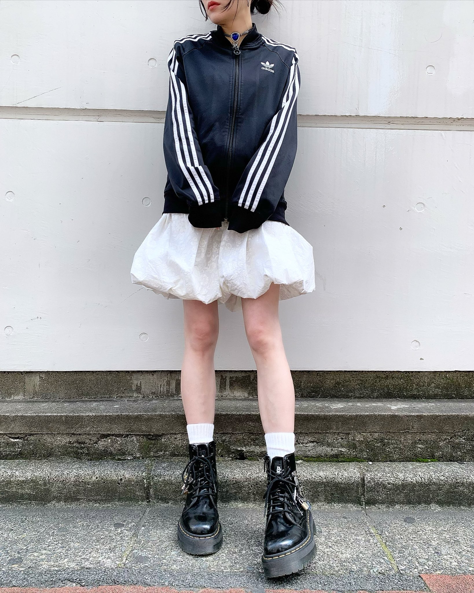 【adidas】Originals Balloon DRESS バルーンシルエット★ Dress adidas Originals Campus 2000 Balloon Dress Black