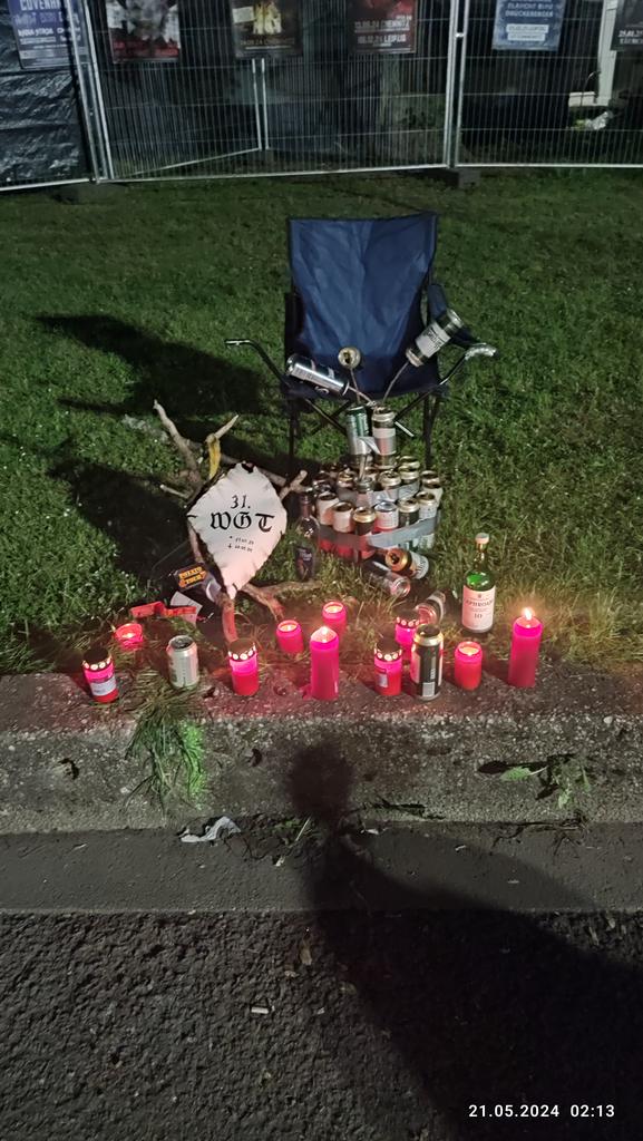 MarcLinke1's tweet photo. R.I.P. 31.#WGT https://t.co/uKDbzHIasN