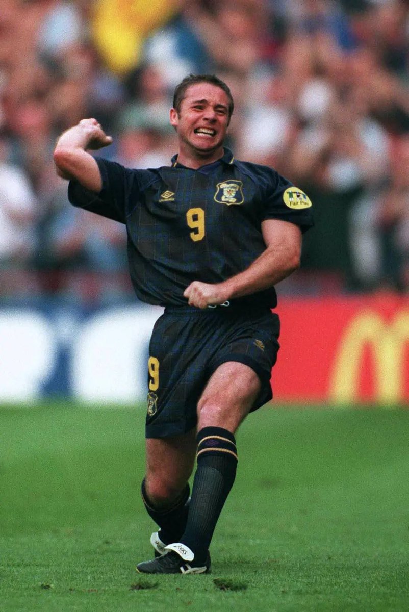 9 Days to go: Ally McCoist

Returns from nearly 2 & a half years out of the international picture to score the winner at home to Greece, also scored v San Marino. Came on as sub at Wembley before starting & scoring v Switzerland

#WeAreGoingToWembley