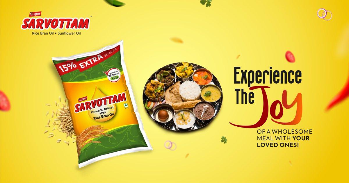 Indulge in the joy of health with Sarvottam Rice Bran Oil! Every bite is a burst of flavor and wellness.
.
.
.
#sarvottamricebranoil #eathealthy #hearthealth #naturalflavor #nutrition #healthyeating #wellnessjourney #cookingoil #culinarydelight #healthychoices #lifestyleupgrade