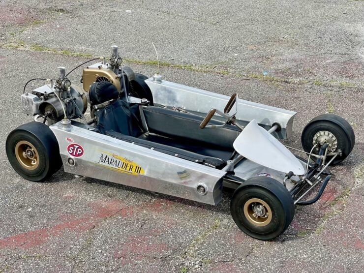 A Twin-Engined 1965 Hornet Marauder III Enduro Go-Kart silodrome.com/hornet-maraude…