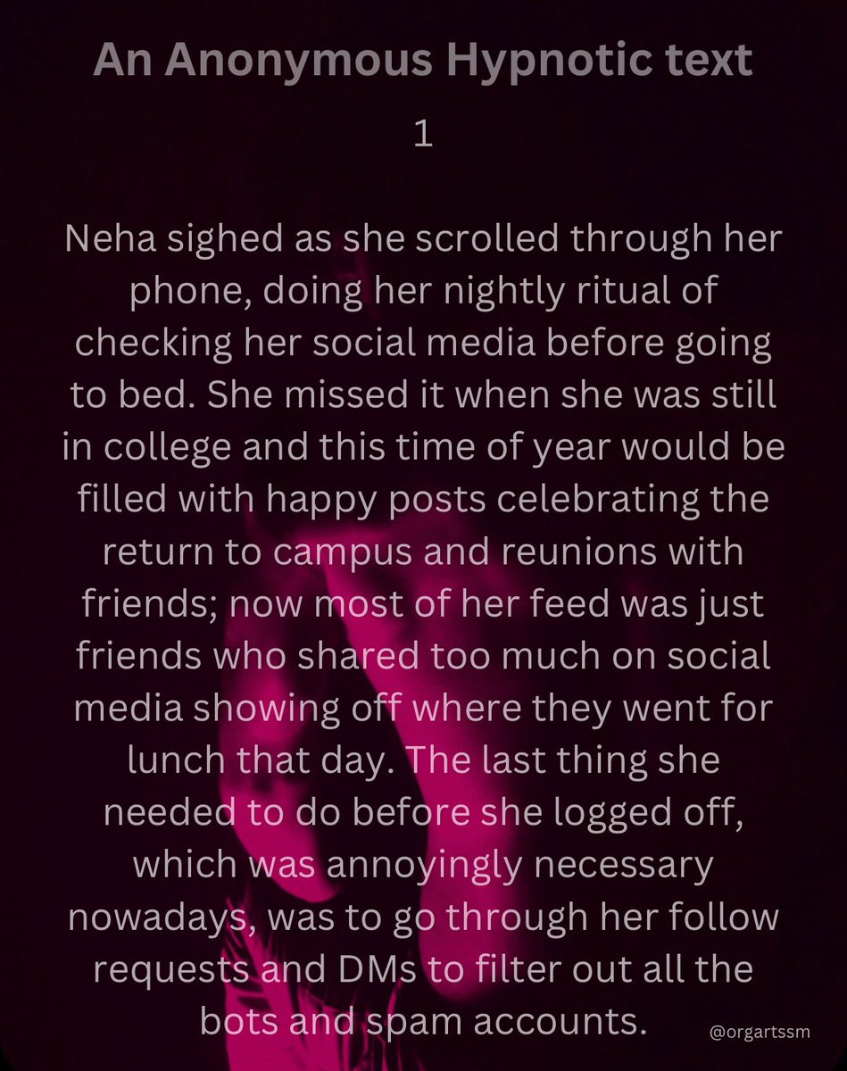 orgartsmm's tweet photo. An anonymous Hypnotic Text https://t.co/N45PZQa4bS