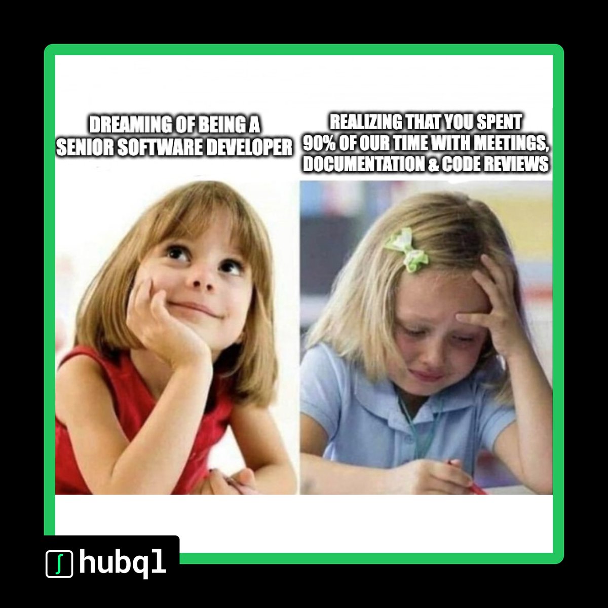 The moment you realize what your new job as a Senior Developer is really all about...

#SoftwareEngineering #developer #devtools #codereview #softwaredocumentation