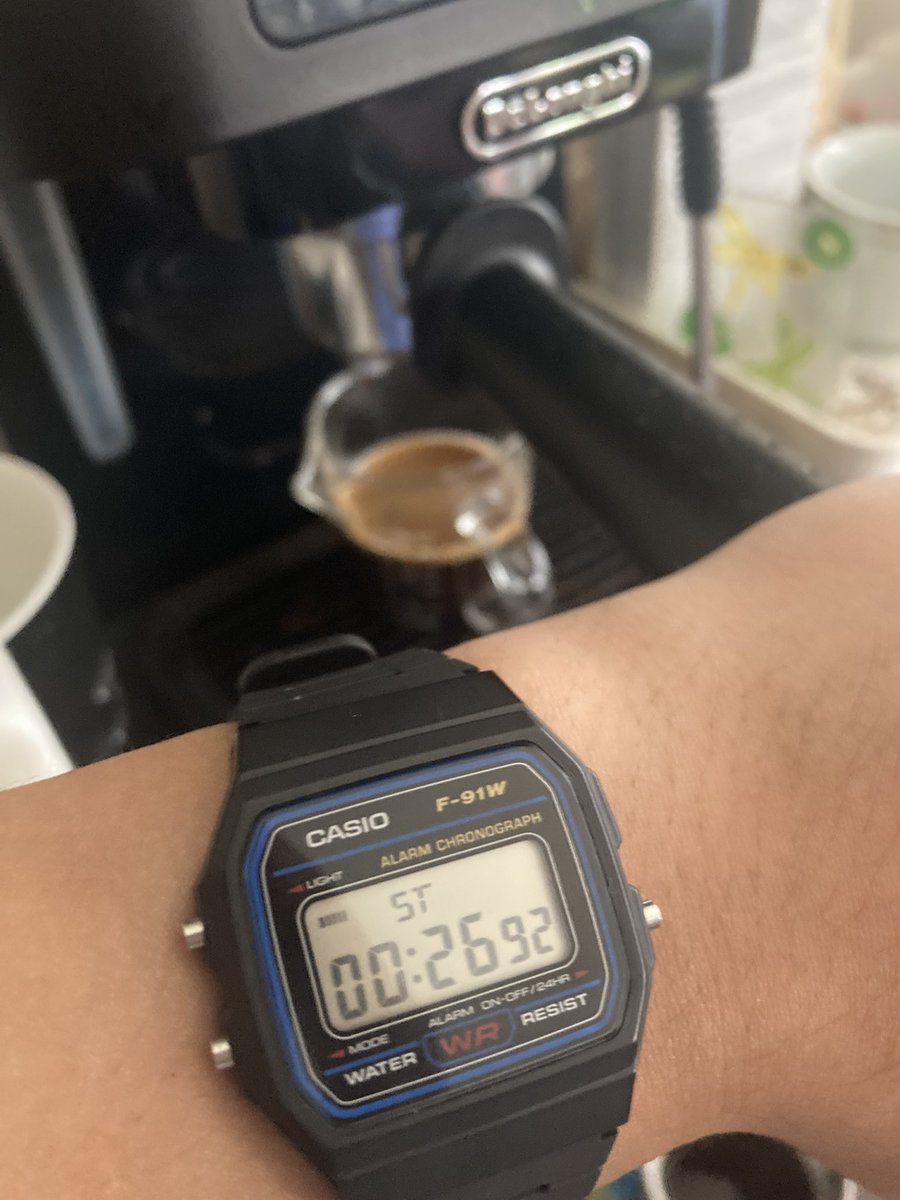Brewing with my Casio