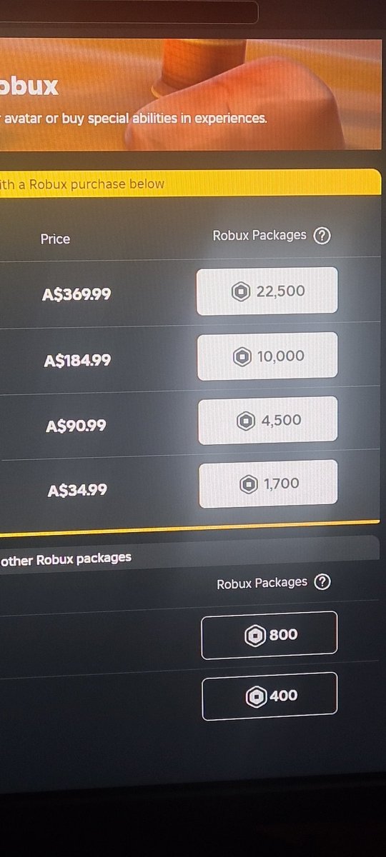 First time playing roblox in 2 years, what the hell are these prices