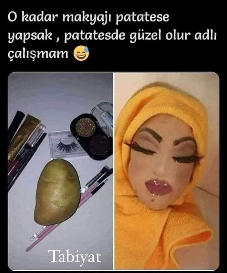 Başarılı 👍iyi ki 'kıçıma kaş, göz çizsem senden daha güzel olur 'adlı çalışmayı yapmamış 🙈🤓🥴🤣☝️🇹🇷🇹🇷🇹🇷