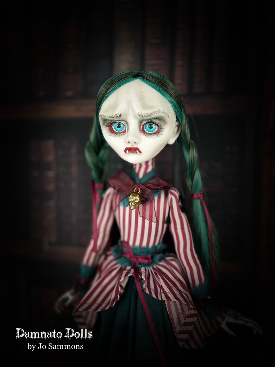 New little vampires available in my Etsy shop damnatodolls.etsy.com
#vampires #TheCraftersUK #MHHSBD #etsy