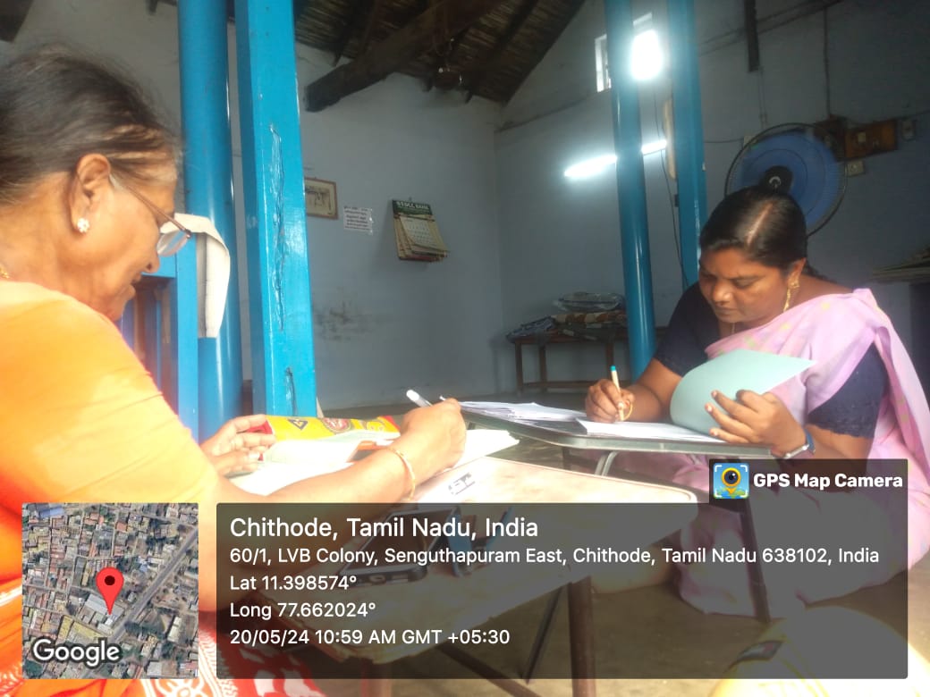 Erode District -TEDCC bank-New SHG account opening and dl related work at Sathyamangalam Municipolities and athani Town Panchayat...