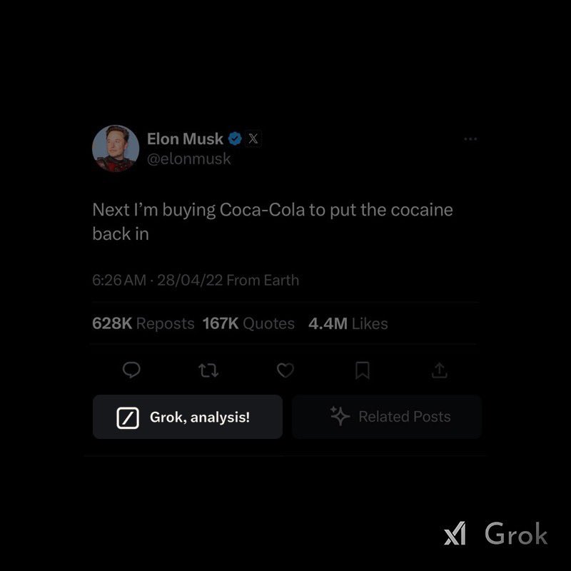 Here's a preview of the upcoming 'Grok Analysis' button. This button will allow users to get a Grok summary of the post. via @nima_owji