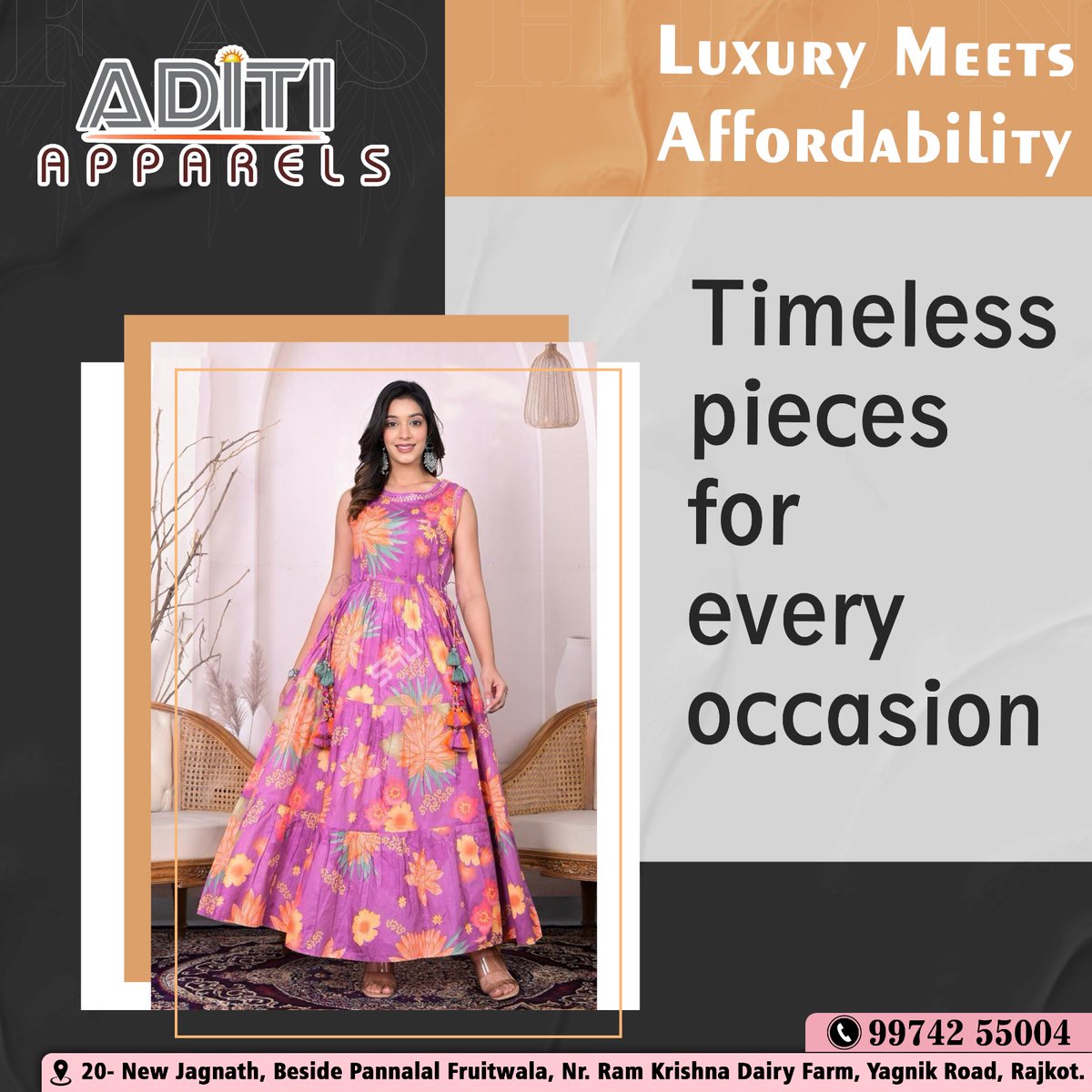 Timeless Pieces for every occasion 
Visit us now:- 099742 55004
.
.
.
#aditiapparels #apparelshop #womensclothings #girlsethnicwear #womenethnicwear #womensethnicwear #designerethnicwear #kurtipant #kurtipantdupatta #chaniyacholis #chaniyacholicollection #bestcollections #dresses